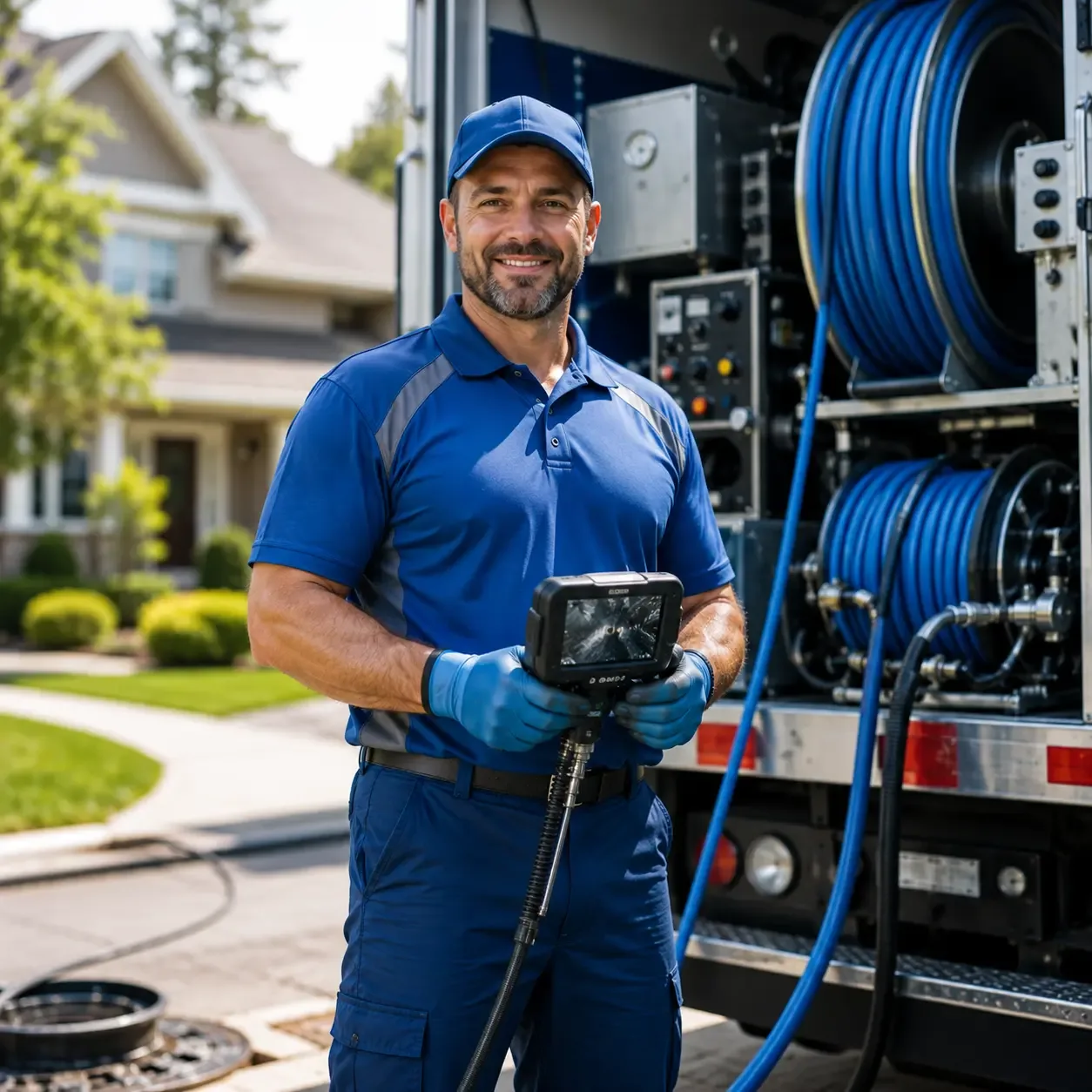 Local outdoor drain cleaning specialists in Yettem, CA